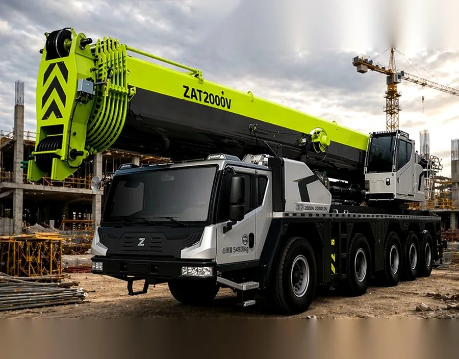 Grúa AT Zoomlion ZAT 2000 200 toneladas Argentina