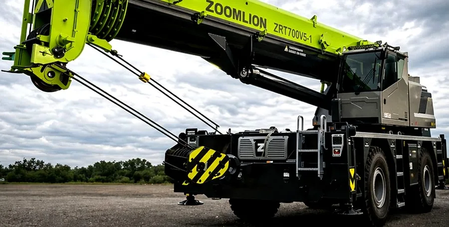 Grúa RT Zoomlion ZRT 700 70 toneladas Argentina